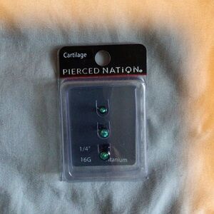 Adorable cartilage jewelry!